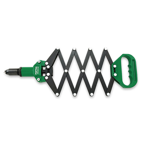 Заклепочник ножничного типа 2,4 (3/32"), 3,2 (1/8"), 4,0 (5/32"), 4,8 (3/16") TOPTUL JBAD2448