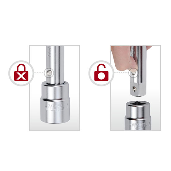 Удлинитель 3/4" 200мм (с фиксацией) TOPTUL CABO2408