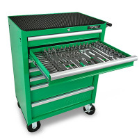 Тележка с инструментом 7 секций 208ед. TOPTUL GE-20820 Тележка с инструментом 7 секций 208ед. TOPTUL GE-20820