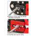 Клещи для обжима RJ11/RJ12/RJ45 и снятия изоляции трещоточные TOPTUL DKAC2420