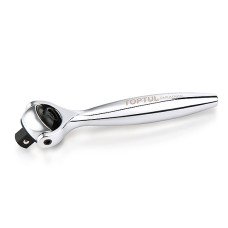 Тріскачка 1/4" з шарніром (360°) 90 зубців міні TOPTUL CHKX0810