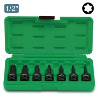 Набор головок ударных TORX 1/2" Т30-T70 7ед. TOPTUL GDAI0701