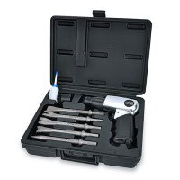 Молоток пневматический отбойный с комплектом зубил 7ед. TOPTUL GDAI0705 Молоток пневматический отбойный с комплектом зубил 7ед. TOPTUL GDAI0705