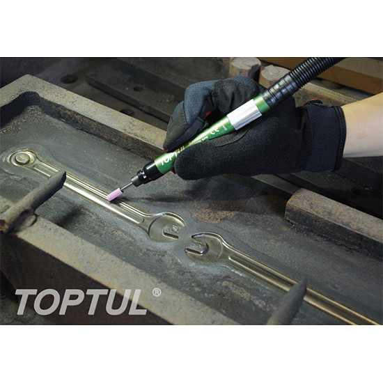 Зачистная машинка пневматическая mini 1/8", 3мм  56000об/мин TOPTUL KAKB0456