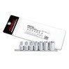 Набір головок TORX 1/2" E10-E24 7шт. (Зірка Давида) TOPTUL GAAG0704