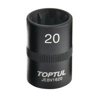 Головка для тормозных суппортов 10 граней (Audi A8, S6, Porsche Cayenne и др.) TOPTUL JEBV1620 Головка для тормозных суппортов 10 граней (Audi A8, S6, Porsche Cayenne и др.) TOPTUL JEBV1620