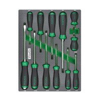 Набор отверток 12ед. (в ложементе) TOPTUL GEB1203