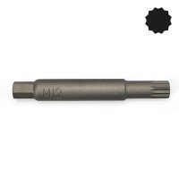 Насадка для разборки стоек L100мм SPLINE M12 TOPTUL JEAW0412