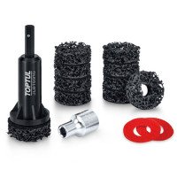 Набор инструмента для чистки колесных ступиц 14ед. TOPTUL JGAS1401 Набор инструмента для чистки колесных ступиц 14ед. TOPTUL JGAS1401