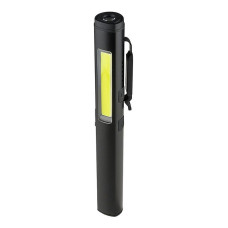 Фонарик светодиодный алюминиевый (COB+LED) с УФ подстветкой, лазерной указкой и магнитом Pen Light  PROTESTER PRO-FL0305S