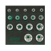 Набор головок Torx Plus EPR 1/4" 3/8" 1/2" 6EPR-32EPR 16ед. TOPTUL GABF1601