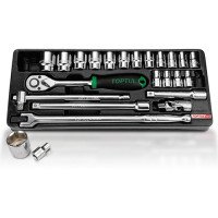Набор инструмента 1/2" 24ед. (в ложементе) TOPTUL GCAT2402