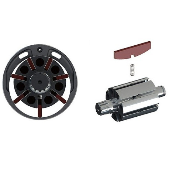 Пневмогайковерт 3/4" 1288Nm 8500об/хв 1,85 кг Super Duty TOPTUL KSAC2480