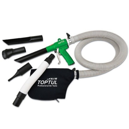 Пылесос + воздуходувка (от компрессора) 8 ед. TOPTUL GDAE0801
