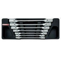 Набор ключей шарнирных 6-19мм 7ед. (в ложементе) TOPTUL GAAT0702