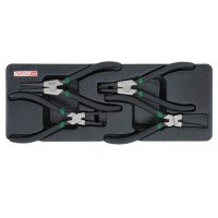 Набор съёмников стопорных колец 4ед. (в ложементе) TOPTUL GBAT0401 Набор съёмников стопорных колец 4ед. (в ложементе) TOPTUL GBAT0401