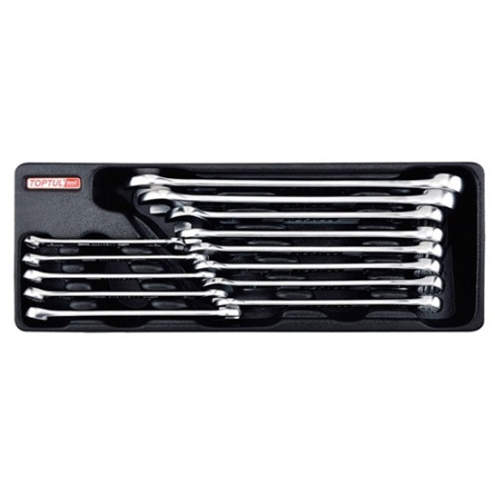 Набор ключей комбинированных дюймовых 13 ед. 1/4"-15/16" (в ложементе) TOPTUL GBAT1304