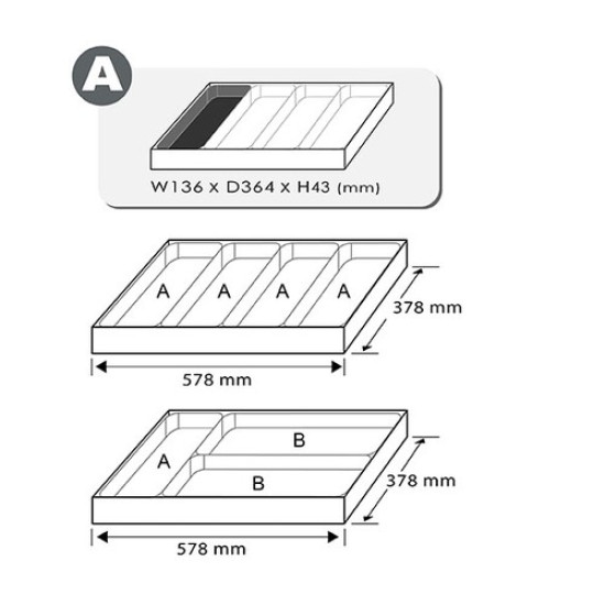 Набор ключей комбинированных дюймовых 13 ед. 1/4"-15/16" (в ложементе) TOPTUL GBAT1304