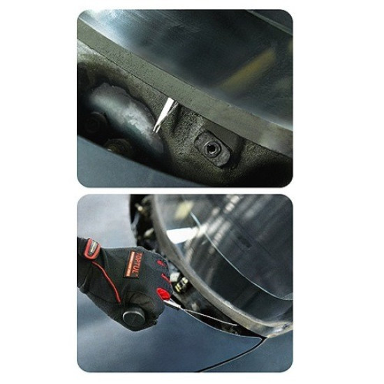 Набор для демонтажа стекол 7 ед. (в ложементе, тип B) TOPTUL GEB0708