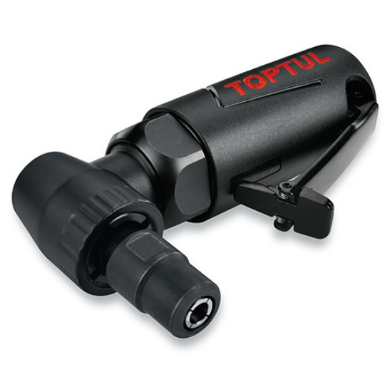 Зачистная машинка пневматическая угловая 1/4", 6мм 18000об/мин TOPTUL KASD0818