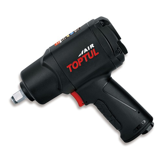 Пневмогайковерт 1/2" 1288Nm 8500об/мин 1,65кг Super Duty TOPTUL KSAC1680