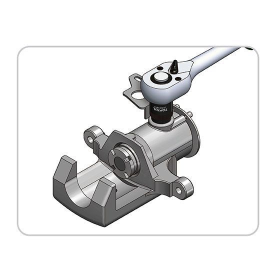 Головка 1/2" п'ятигранна 14мм (для гальмівних систем Bendix) TOPTUL JEBK1614