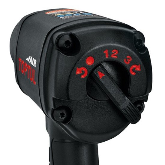 Пневмогайковерт 1/2" 1288Nm 8500об/хв 1,65 кг Super Duty TOPTUL KSAC1680