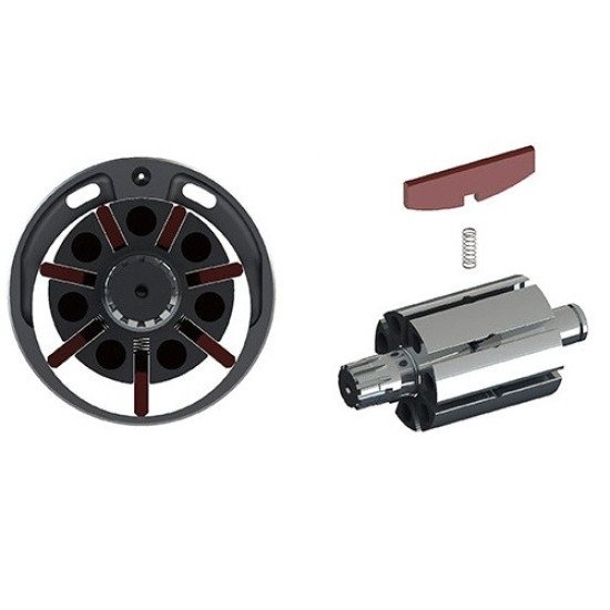 Пневмогайковерт 1/2" 1288Nm 8500об/хв 1,65 кг Super Duty TOPTUL KSAC1680