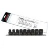 Набор головок для поврежденных гаек 9 ед. 1/2" TOPTUL GAAG0903