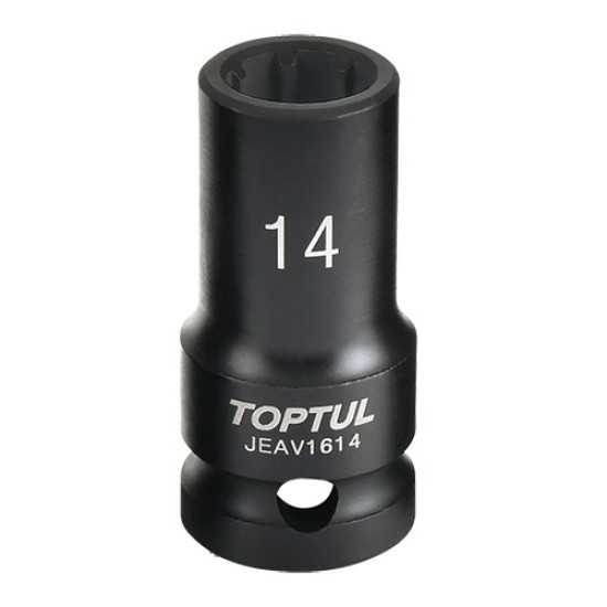 Головка для тормозных суппортов 7 граней (Audi A5, A6L, Q5, Q7, S4 и др.) TOPTUL JEAV1614