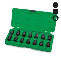 Набор головок для маслосливных пробок 14 ед. TOPTUL JGAI1403 Набор головок для маслосливных пробок 14 ед. TOPTUL JGAI1403