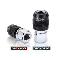 Набор регулируемых держателей для метчиков 2ед, 3/8", M3-M12 TOPTUL JGAR0204