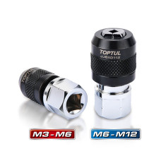 Набор регулируемых держателей для метчиков 2ед, 3/8", M3-M12 TOPTUL JGAR0204