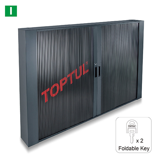 Шкаф инструментальный настенный 1550x150x986мм TOPTUL TABD1607
