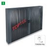 Шкаф инструментальный настенный 1550x150x986мм TOPTUL TABD1607