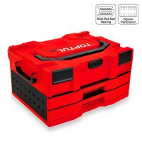 Ящик для инструмента модульный 3 секции 456x372x250мм (пластик) TOPTUL TBCE0202