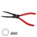 Круглогубцы для снятия стопорных колец Extra Long (сжим прямые) TOPTUL DCBJ1383