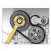 Фиксатор коленвала для двигателей Volvo, Ford TOPTUL JDBX0326