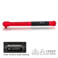 Ключ динамометрический 3/8" 10-50Nm изолированный 1000V VDE TOPTUL ANVA1205V4