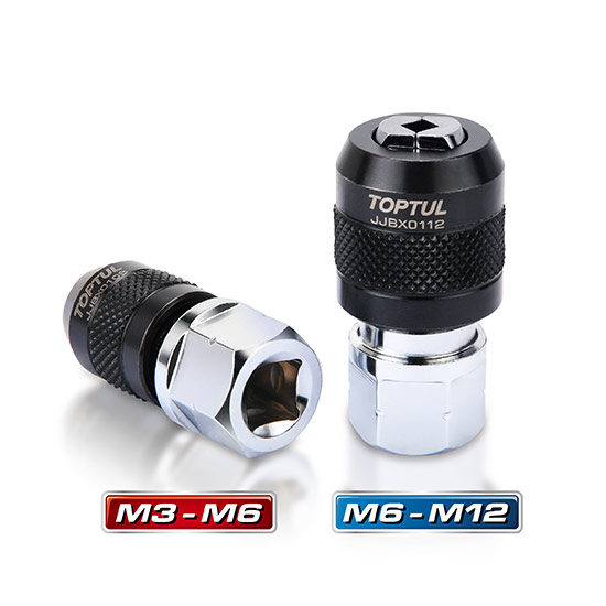 Держатель для метчиков регулируемый 2.5-5.0мм, M3-M6 TOPTUL JJBX0106