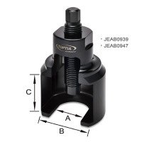 Съемник шаровых опор 39х58мм TOPTUL JEAB0939 Съемник шаровых опор 39х58мм TOPTUL JEAB0939