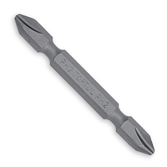 Насадка 1/4" двухсторонняя PH2хPH2 L65мм TOPTUL FKPH0202U