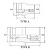 Головка торцева ударна 1/2" E20 TOPTUL KABK1620