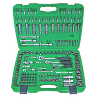 Набір інструменту комбінований 1/4" та 3/8" та 1/2" 151шт. TOPTUL GCAI151R