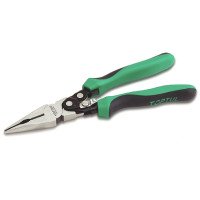 Плоскогубцы с удлиненными губками 8,5" с удвоенным усилием TOPTUL DFBE228E