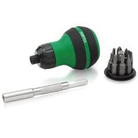 Трещоточная отвертка "мини" 9-в-1 TOPTUL GAAR1101 Трещоточная отвертка "мини" 9-в-1 TOPTUL GAAR1101