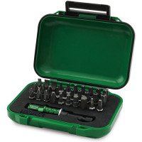 Набор бит с держателем 1/4" 31ед. TOPTUL GABW3102