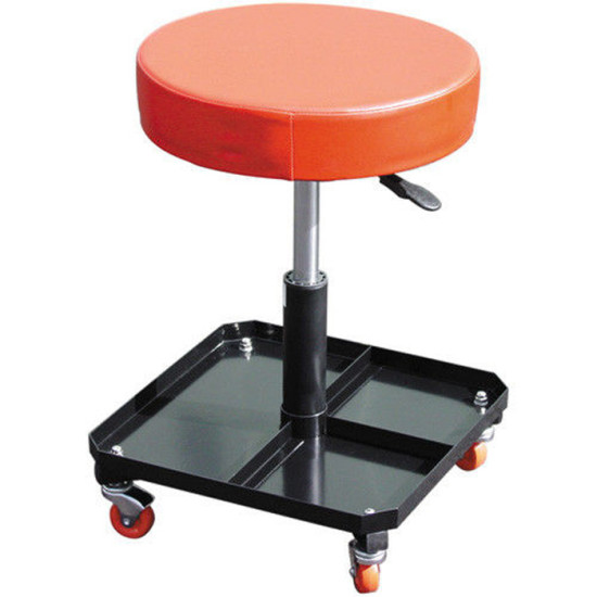 Стул автослесаря регулируемый с инструментальной полкой TR6201 TORIN