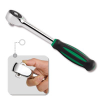 Трещотка 1/2" ротационная с переставным квадратом 60 зубцов TOPTUL CJTV1629