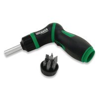 Трещоточная отвертка пистолетного типа 8-в-1 TOPTUL GAAR0901 Трещоточная отвертка пистолетного типа 8-в-1 TOPTUL GAAR0901